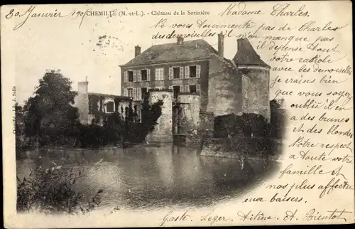 Ak Chemillé Maine et Loire, Chateau de la Soriniere