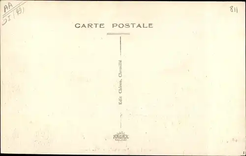 Ak Chemillé Maine et Loire, Vue Generale