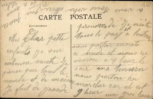 Ak Chemillé Maine et Loire, Vue Generale