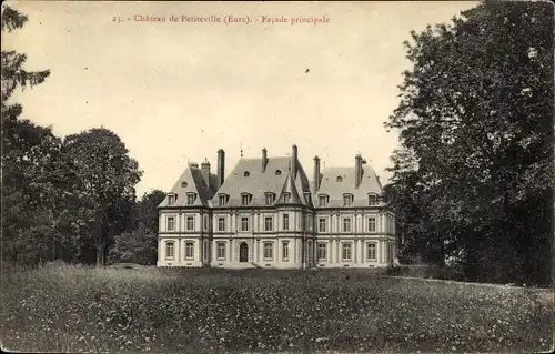 Ak Gournay le Guérin Eure, Le Château de Petiteville