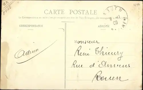 Ak Pont Saint Pierre Eure, Le Château