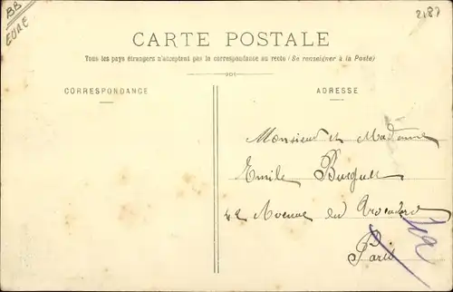 Ak Pacy sur Eure Eure, Le Château de Chambines