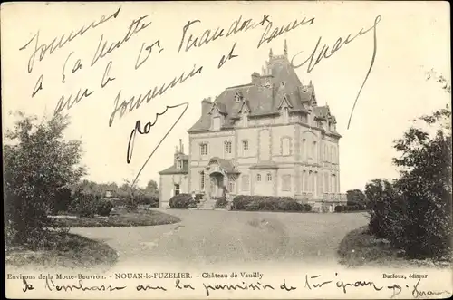 Ak Nouan le Fuzelier Loir-et-Cher, Chateau de Vauilly