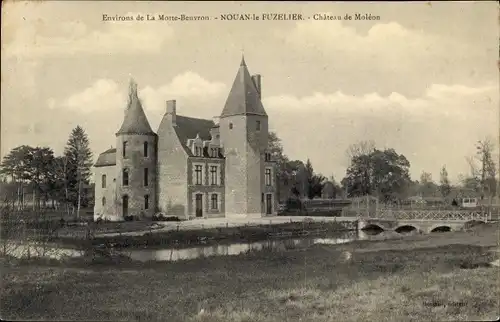 Ak Nouan le Fuzelier Loir-et-Cher, Chateau de Moleon