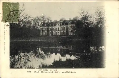 Ak Vaas Sarthe, Les Bords du Loir, Château du Petit Perray