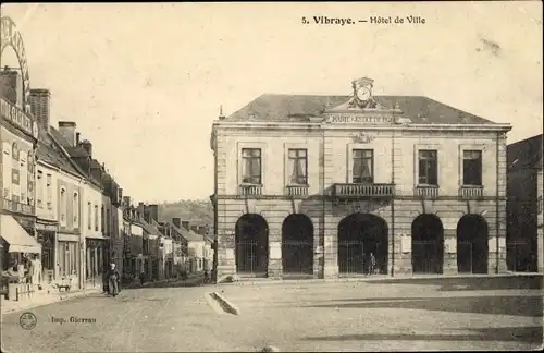 Ak Vibraye Sarthe, Hôtel de Ville