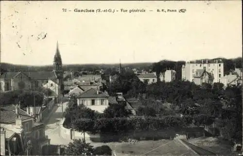 Ak Garches Hauts de Seine, Vue Générale