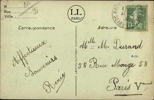 Ak Bligny Essonne, Briis sous Forges