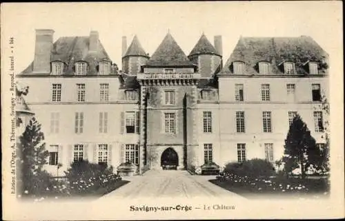 Ak Savigny sur Orge Essonne, Schloss