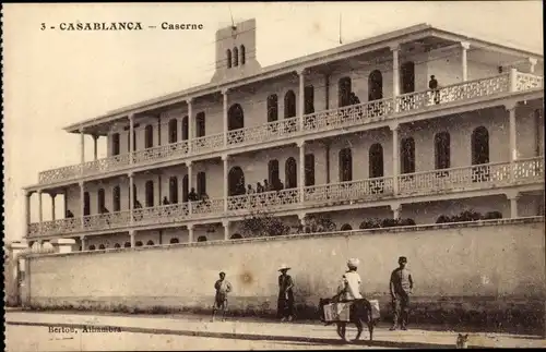 Ak Casablanca Marokko, Caserne