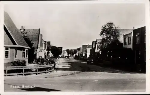 Ak Roden Drenthe Niederlande, Beuklaan