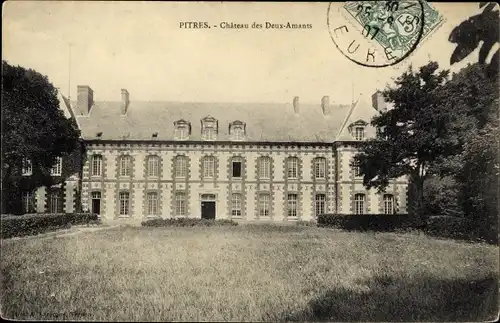 Ak Pîtres Eure, Le Château des Deux Amants