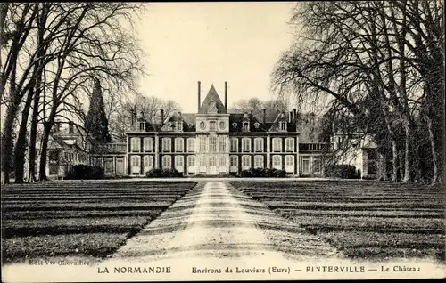 Ak Pinterville Eure, Le Château