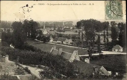 Ak Troo Loir et Cher, Saint Jacques des Guerets, La Vallee du Loir