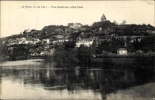 Ak Troo Loir et Cher, Vue generale, Cote Sud