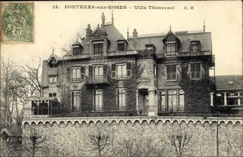 Ak Fontenay aux Roses Hauts de Seine, Villa Thouvenel