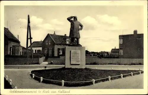 Ak Hoek van Holland Rotterdam Südholland Niederlande, Reddersmonument