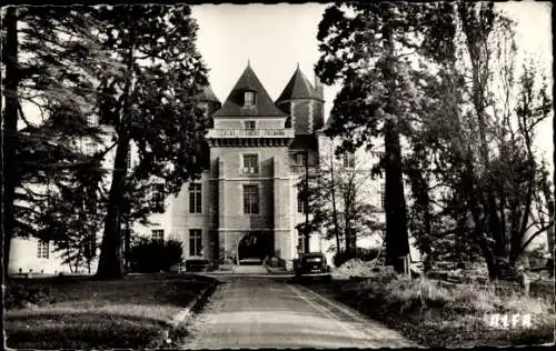 Ak Savigny sur Orge Essonne, Château Lycée