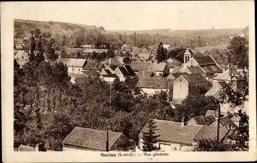 Ak Saclas Essonne, Gesamtansicht