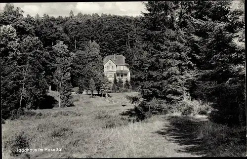 Ak Bad Orb im Spessart, Jagdhaus im Haseltal