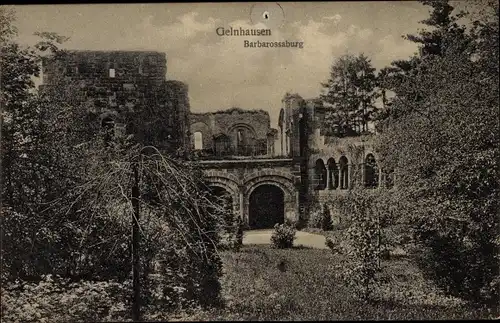 Ak Gelnhausen in Hessen, Barbarossaburg