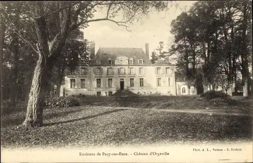 Ak Orgeville Eure, Le Château