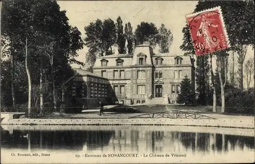 Ak Nonancourt Eure, Le Château de Vrisseuil