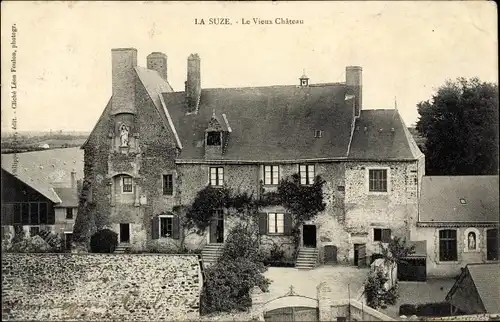 Ak La Suze Sarthe, Le Vieux Château