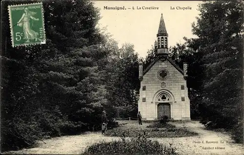 Ak Mansigne Sarthe, La Coselière, La Chapelle