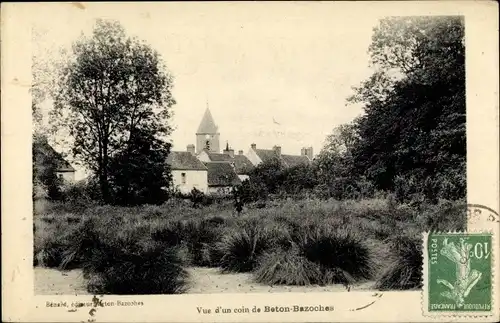 Ak Beton Bazoches Seine et Marne, Vu d'un coin de Beton Bazoches