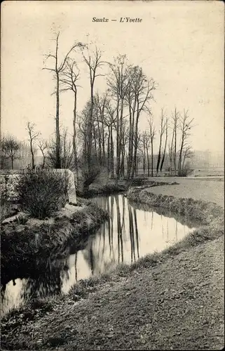 Ak Saulx-les-Chartreux Essonne, L'Yvette