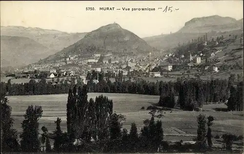 Ak Murat Cantal, Rocher de Bonnevie, Vue panoramique