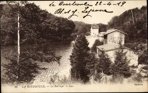 Ak La Bourboule Puy-de-Dôme, Le Barrage