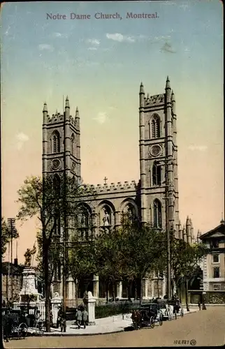 Ak Montreal Québec Kanada, Notre Dame Church