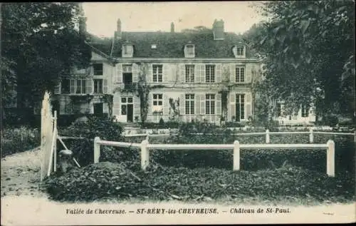 Ak Saint Rémy les Chevreuse Yvelines, Château Saint Paul