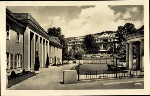 Ak Bad Liebenstein im Thüringer Wald, Kuirhaus, Theater, Brunnentempel