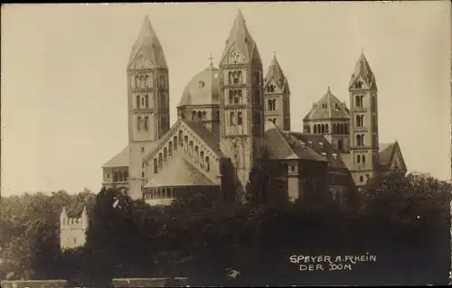 Foto Ak Speyer am Oberrhein Rheinland Pfalz, Dom