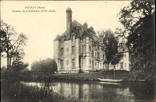 Ak Les Andelys Eure, Le Château de la Folletière