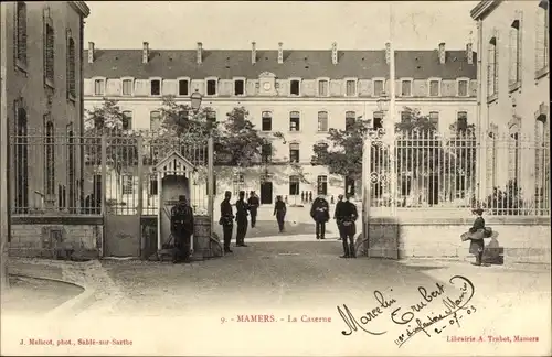 Ak Mamers Sarthe, Caserne d´Infanterie