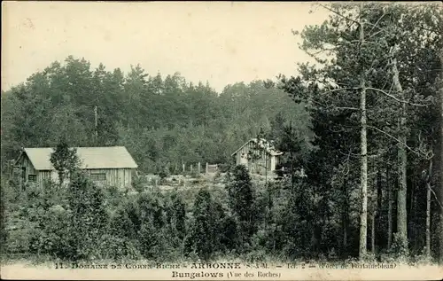 Ak Arbonne Seine et Marne, Bungalows