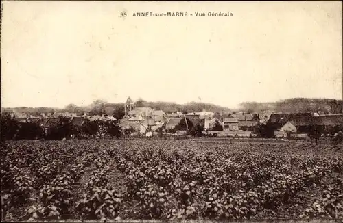 Ak Annet Seine et Marne, Gesamtansicht