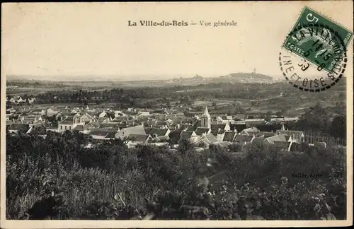 Ak La Ville du Bois Essonne, Vue generale