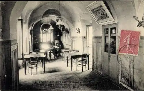 Ak Forêt de Sénart Essonne, Ancienne Eglise Notre Dame de Consolation 1739