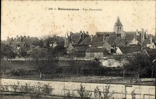 Ak Boiscommun Loiret, Vue d'ensemble