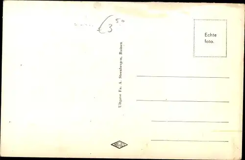 Ak Ruinen Drenthe Niederlande, Häuser, Wegepartie