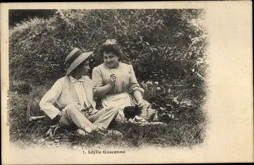 Ak Idyll Gasconne