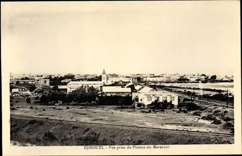 Ak Dschibuti, Vue prise du Plateau du Marabout