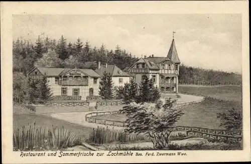 Ak Wehrheim im Taunus Hessen, Lochmühle