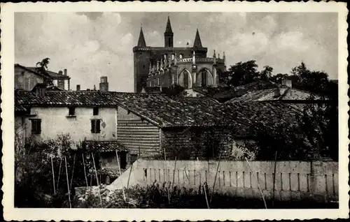 Ak Saint-Sulpice-la-Pointe Tarn, L'Abside de l'Église