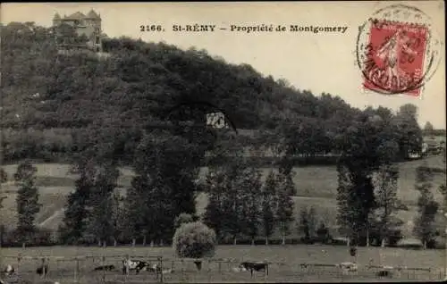 Ak Saint Rémy les Chevreuse Yvelines, Propriété de Montgommery